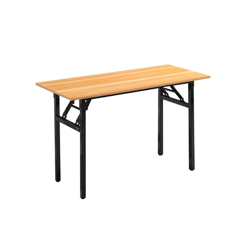 MT-013WD 木色面IBM折叠桌，长条桌