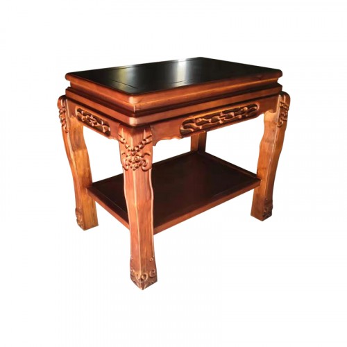 MT-040W 胡桃木色中式餐桌