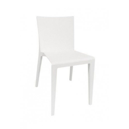 SC-137W 白色全塑椅