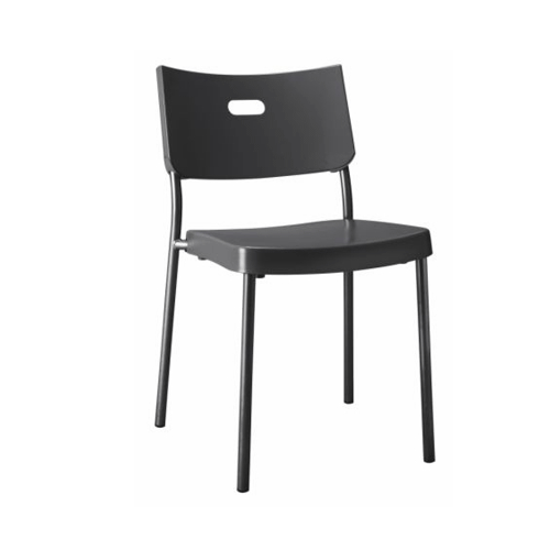 SC-023B 黑色塑料椅