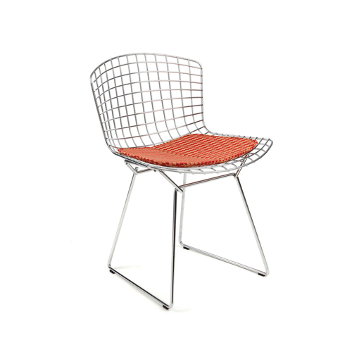SC-040OG 金属网椅子（橘色垫子）