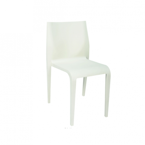 SC-06W 白色全塑椅